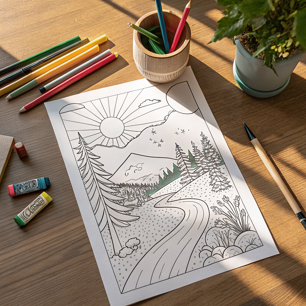 Free Printable Coloring Pages for Kids & Adults
